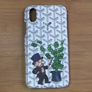 goyard monopoly iphone case
